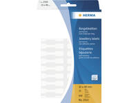 Etiket HERMA 2510 10x49mm wit 576 stuks