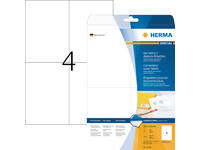 Etiket HERMA 4229 105x148mm A6 correctie wit 100 stuks
