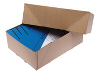 Paraatdoos CleverPack A4 307x220x108mm voor 1000 vel bruin pak à 10st
