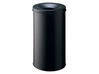 Papierbak met vlamdover Durable 3307-01 rond 60liter zwart