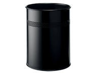 Papierbak Durable 3300-01 15 liter 30mm perforatie zwart