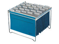 Hangmappenrek Durable  t.b.v. 30-40 mappen chroom