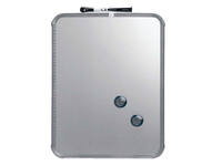 Whiteboard Nobo Slim Line 22x28cm zilver