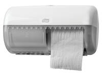 Toiletpapierdispenser Tork T4 Elevation duo wit 557000