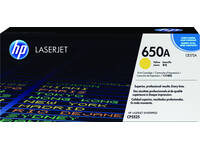 Tonercartridge HP CE272A 650A geel