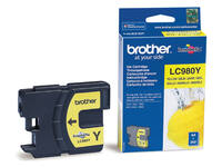 Inktcartridge Brother LC-980Y geel