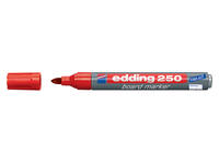 Whiteboardmarker edding 250 rond 1.5-3mm rood