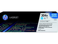 Tonercartridge HP CC531A 304A blauw
