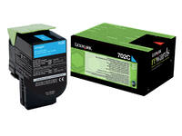 Tonercartridge Lexmark 70C20C0 / 70C20CE  blauw
