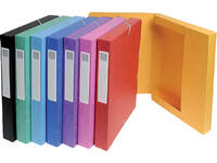 Elastobox Exacompta A4 25mm 600gr assorti