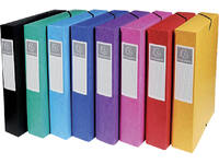 Elastobox Exacompta A4 60mm 600gr assorti