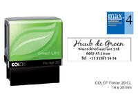 Tekststempel Colop Printer 20 Green Line personaliseerbaar