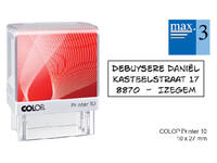 Tekststempel Colop Printer 10 personaliseerbaar