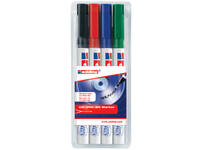 Cd marker edding 8400 rond 0.5-1.0mm assorti 4 stuks
