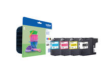 Inktcartridge Brother LC-221VALBP zwart + 3 kleuren