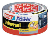 Duct tape tesa® extra Power Universal 25mx50mm grijs