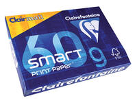 Kopieerpapier Clairefontaine Clairmail A4 60gr wit 500 vel