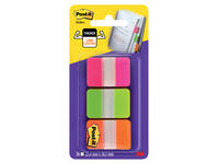 Indextabs Post-it 686GOT 25.4x38mm strong roze en groen 36 tabs