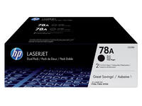 Tonercartridge HP CE278AD 78A zwart 2x