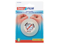 Plakband  tesafilm® 25mx19mm handscheurbaar transparant