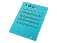 Insteekmap L-model Esselte standaard A4 0.11mm PP blauw 100 stuks
