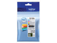 Inktcartridge Brother LC-3219XL zwart + 3 kleuren