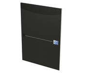 Schrijfblok Oxford Office Smart A4 lijn 50 vel 80-90gr zwart
