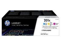 Tonercartridge HP CF253XM 201X 3 kleuren