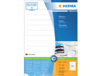 Etiket HERMA 4606 38.1x21.2mm premium wit 13000 stuks