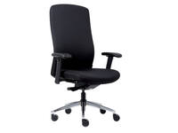 Bureaustoel Euroseats Heavy Duty zwart