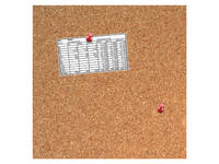 Prikbord Desq 35x35cm kurk