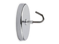 Magneet met haak MAUL Ø52mm trekkracht 9kg chroom