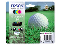 Inktcartridge Epson 34 T3466 zwart + 3 kleuren