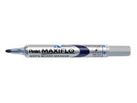 Whiteboardmarker Pentel MWL5S Maxiflo rond 1mm blauw