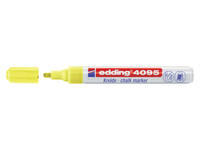 Krijtstift edding 4095 rond 2-3mm neon geel
