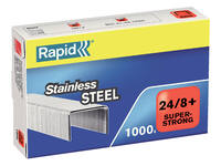 Nieten Rapid 24/8 RVS superstrong 1000 stuks