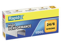 Nieten Rapid 24/6 gegalvaniseerd strong 1000 stuks