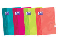 Schrift Oxford School Touch A4 ruit 10x10mm 72 pagina's 80gr assorti