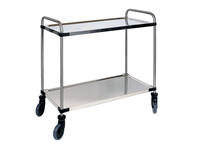 Serveerwagen met 2 plateaus 870x570x950mm