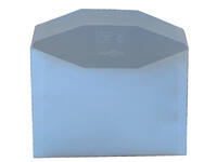 Envelop Hermes bank C6 114x162mm gegomd wit doos à 500 stuks