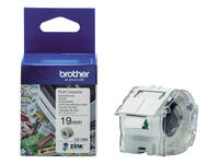 Etiket Brother CZ-1003 multifunctioneel 19mm 1 rol á 5m wit