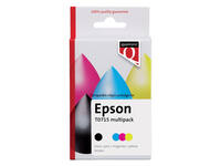 Inktcartridge Quantore alternatief tbv Epson T071540 zwart + kleur