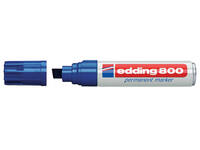 Viltstift edding 800 schuin 4-12mm blauw