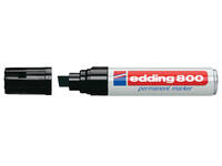 Viltstift edding 800 schuin 4-12mm zwart