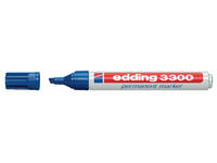Viltstift edding 3300 schuin 1-5mm blauw