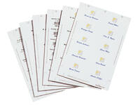 Badgekaart Durable 1455 bedrukbaar 54x90mm 200 stuks
