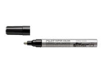 Viltstift PILOT Super Color lakmarker medium zilver