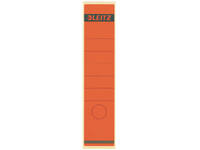 Rugetiket Leitz breed/lang 62x285mm zelfklevend rood 10 stuks