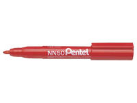 Viltstift Pentel NN50 rond 1.3-3mm rood