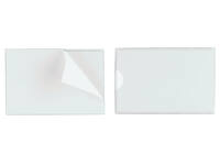 Etikethouder Durable pocketfix 60x150mm zelfklevend 10 stuks